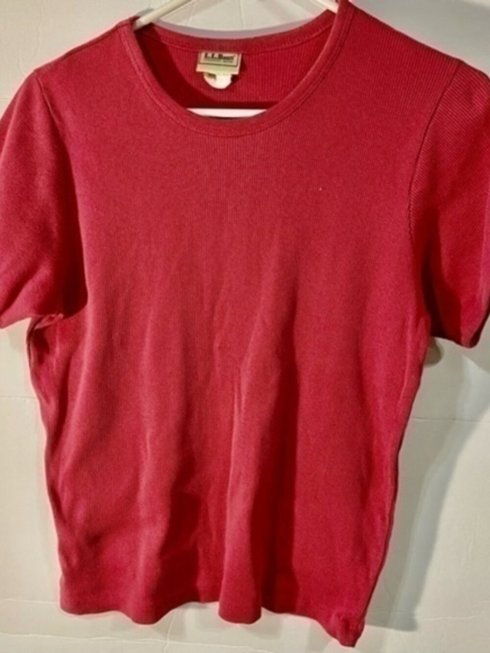 L.L.BEAN PINK SHIRT SIZE S